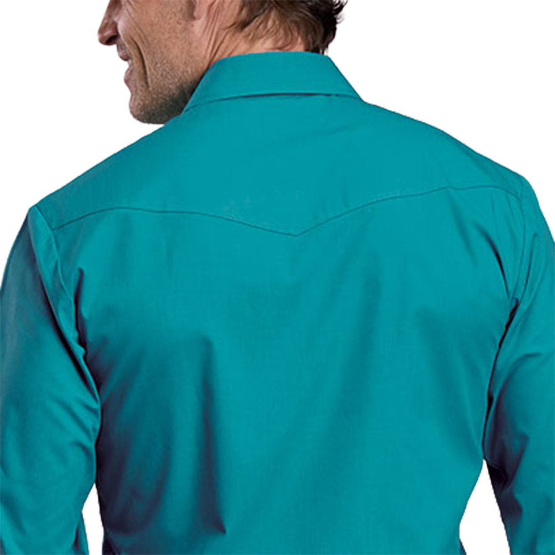 Chemise à manches longues boutonnée à imprimé intégral pour homme de la collection Amarillo de Roper