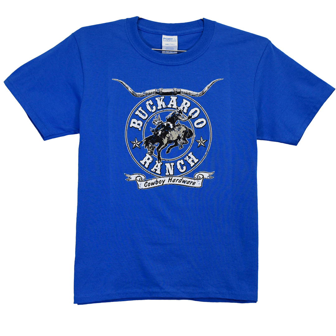 T-shirt Buckaroo Ranch pour garçons Cowboy Hardware