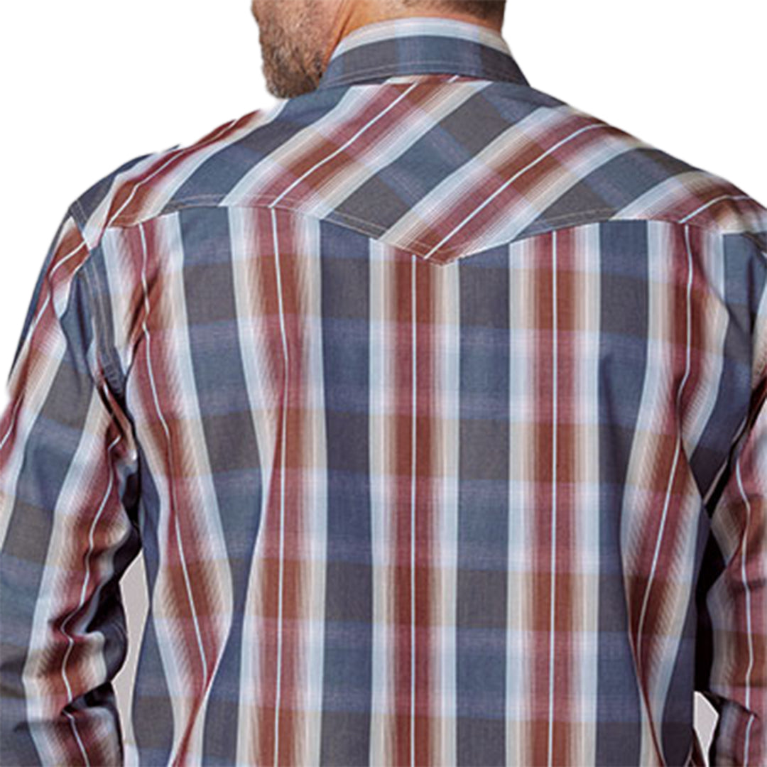 Chemise à manches longues à boutons-pression Roper Amarillo Stars And Stripes pour hommes