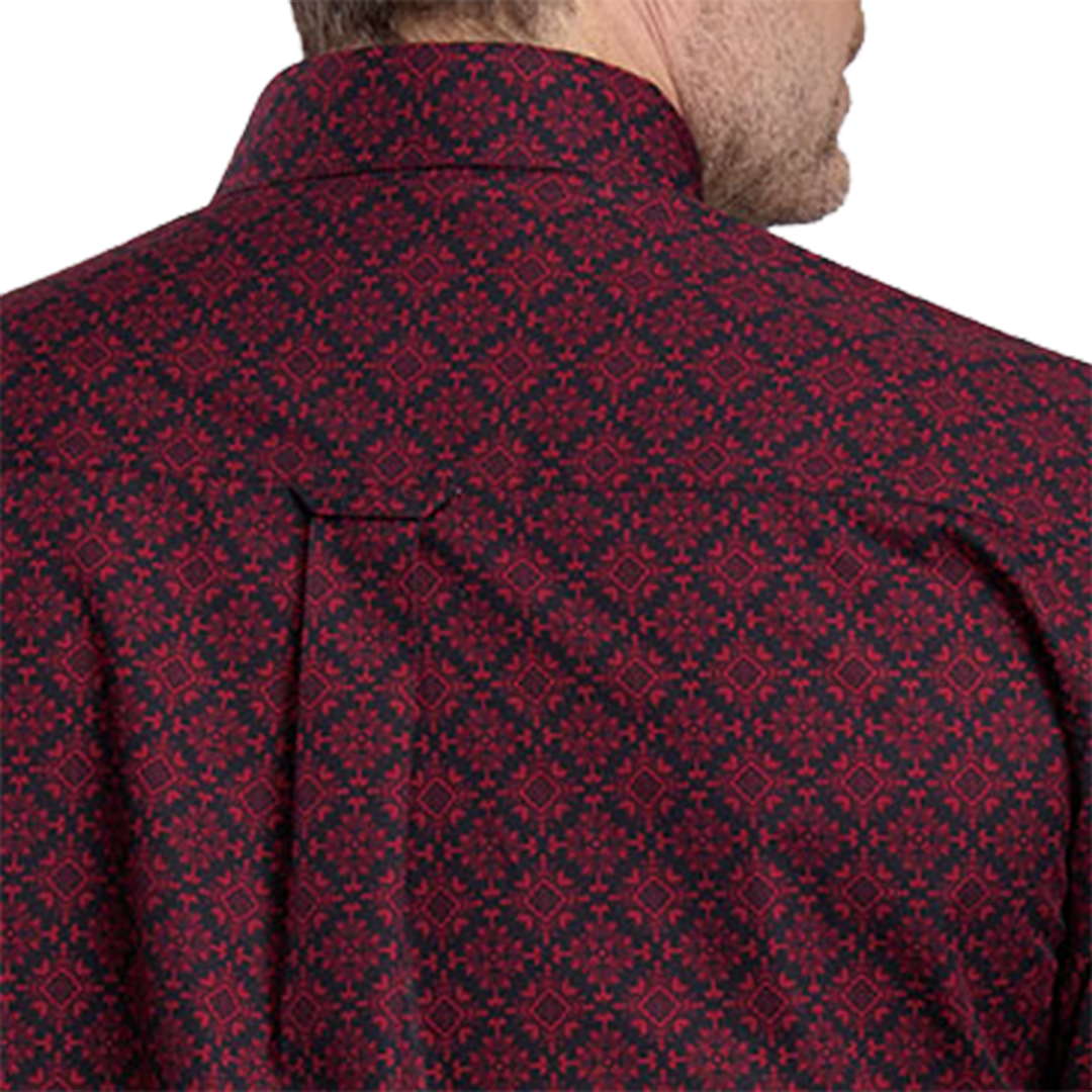Roper Men's Amarillo Collection Medallion Printed Long Sleeve Button Shirt