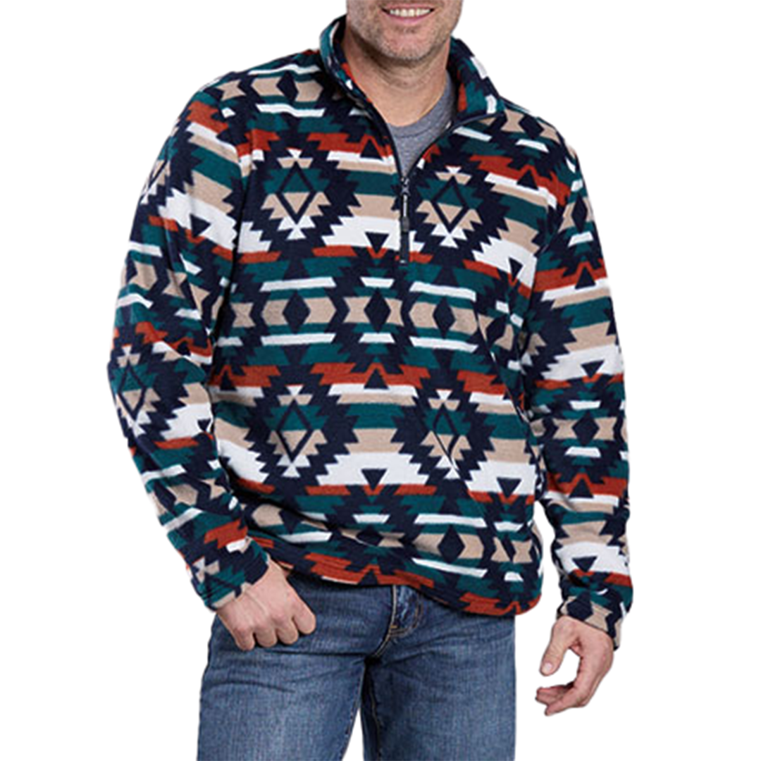 Roper Men's Aztec Fleece Pullover