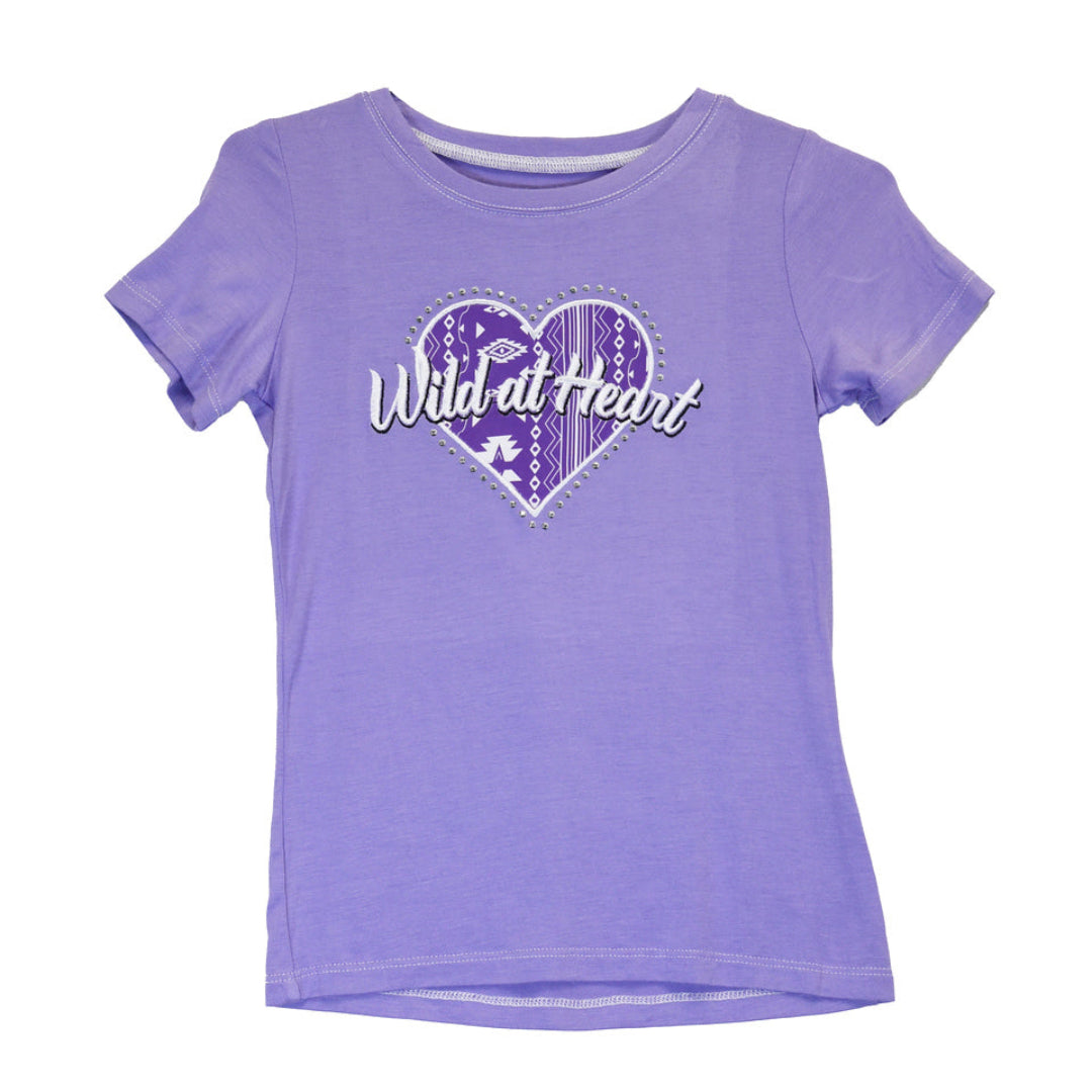 Cowgirl Hardware Toddler Girls' Wild At Heart T-Shirt