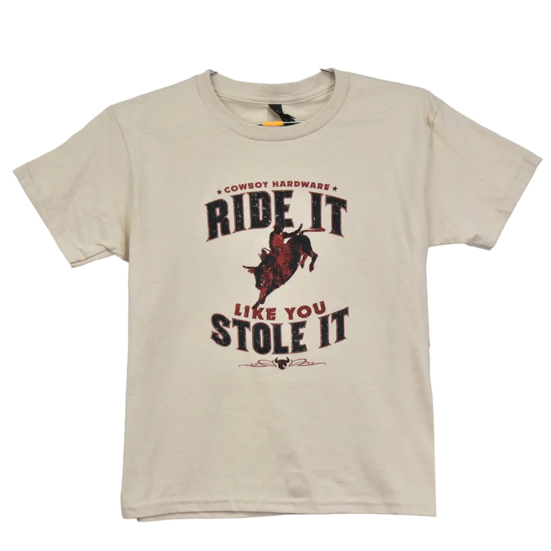 T-shirt « Ride It » Cowboy Hardware pour garçons