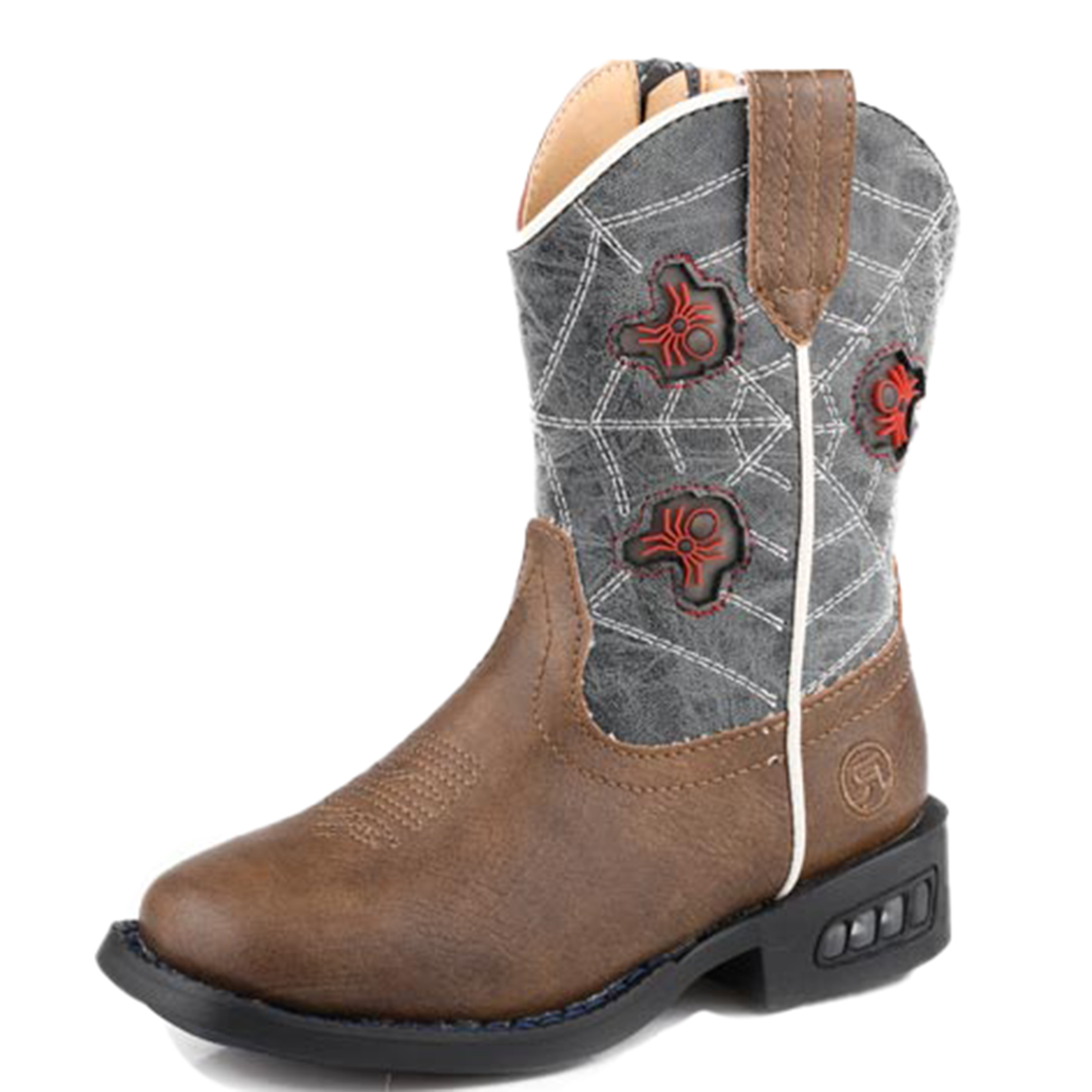 Roper Toddler Boys' Spidie Cowboy Boots