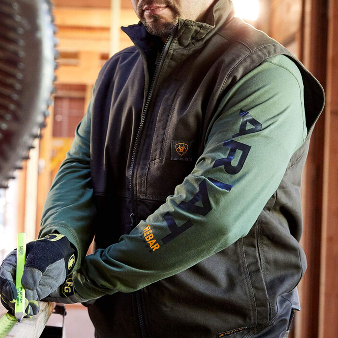 Gilet Ariat Rebar DuraCanvas pour homme