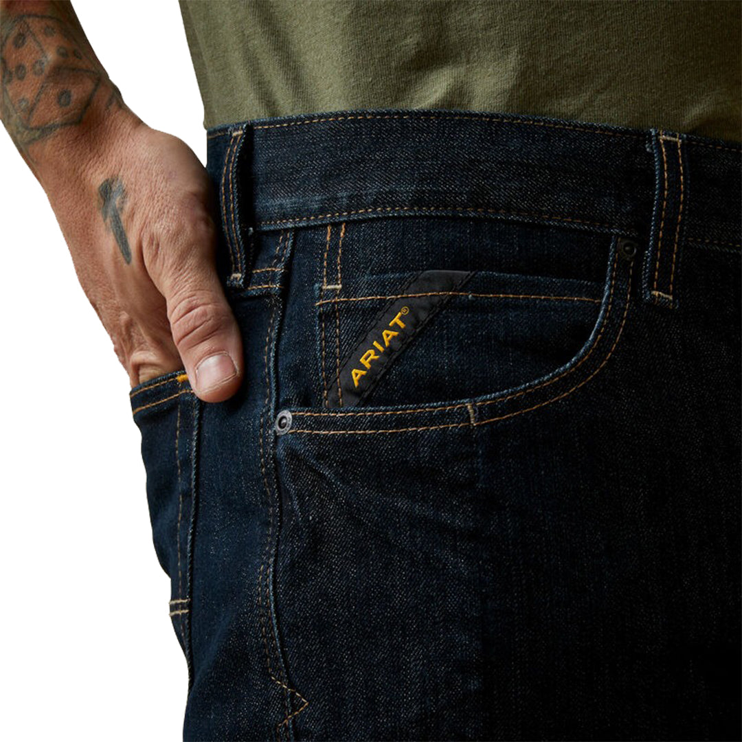 Ariat Jean homme M7 Slim DuraStretch Coupe Droite Empilable