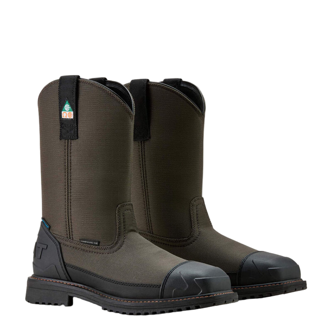 Ariat Work Men's RigTEK Wildcat Pull-On CSA Waterproof Boots