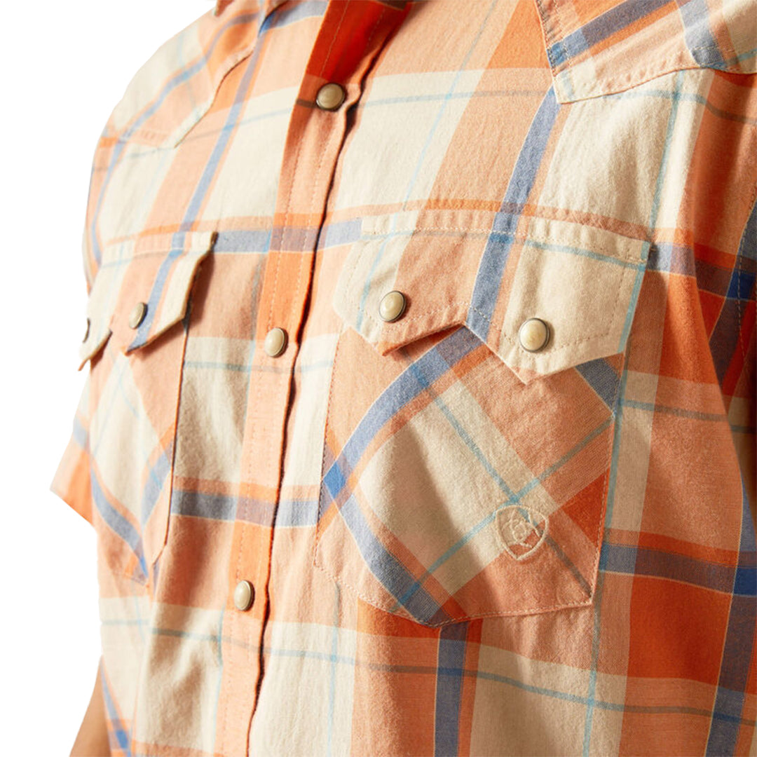 Chemise à manches courtes Ariat Handro Retro Fit pour hommes