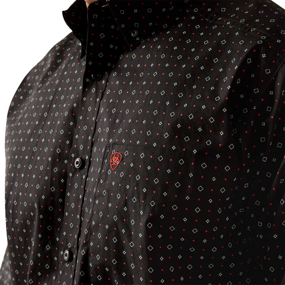 Chemise boutonnée à manches longues coupe classique Westbrook Ariat pour homme
