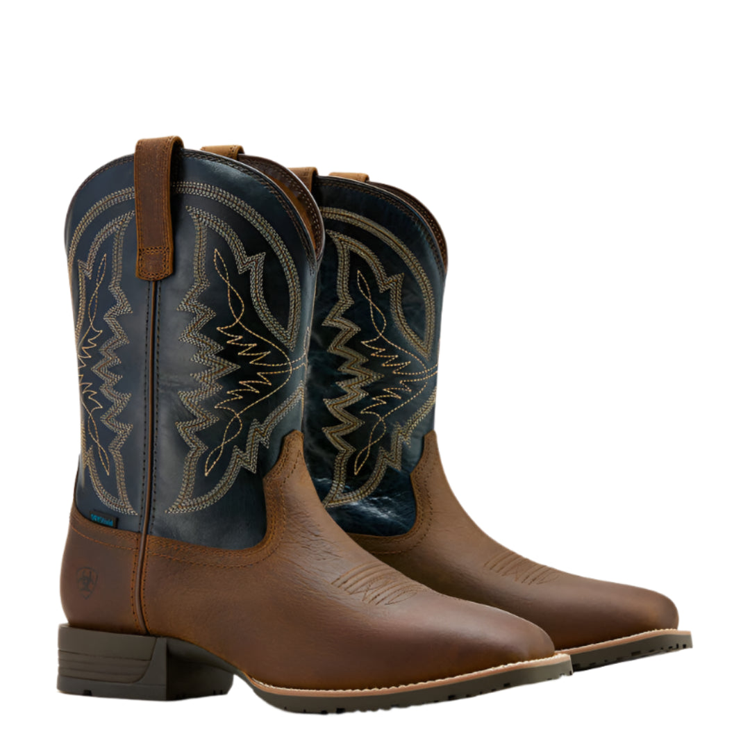 Bottes de cowboy imperméables Ariat Hybrid Ranchwork pour homme