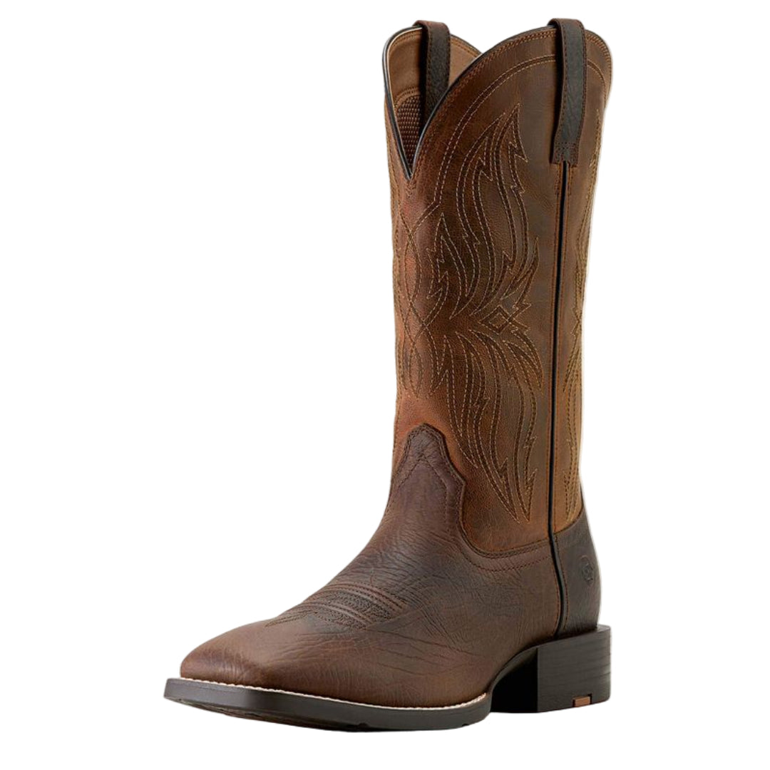 Ariat Men's Sport Rustler Wide Square Toe Cowboy Boots