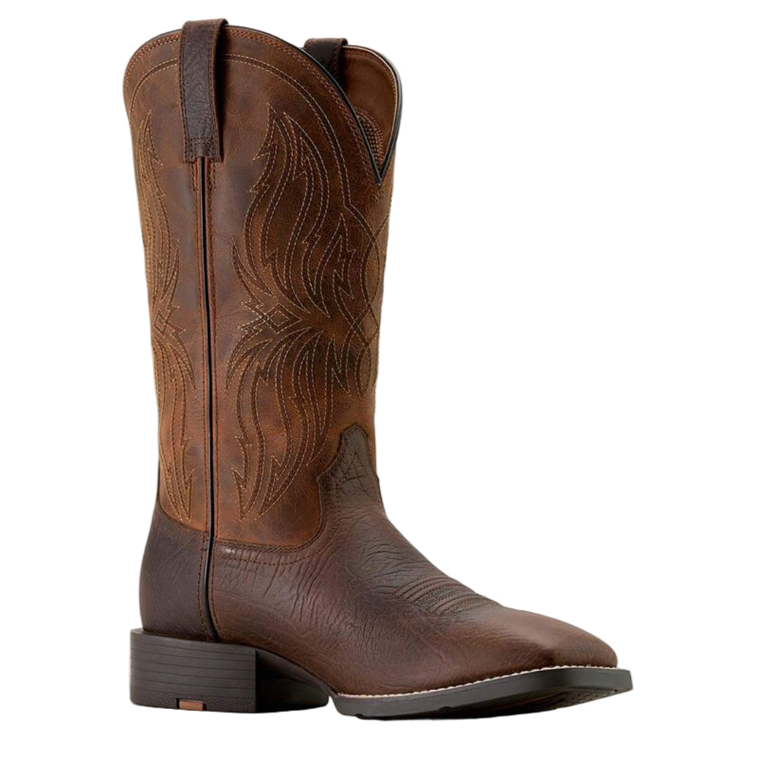 Ariat Men's Sport Rustler Wide Square Toe Cowboy Boots