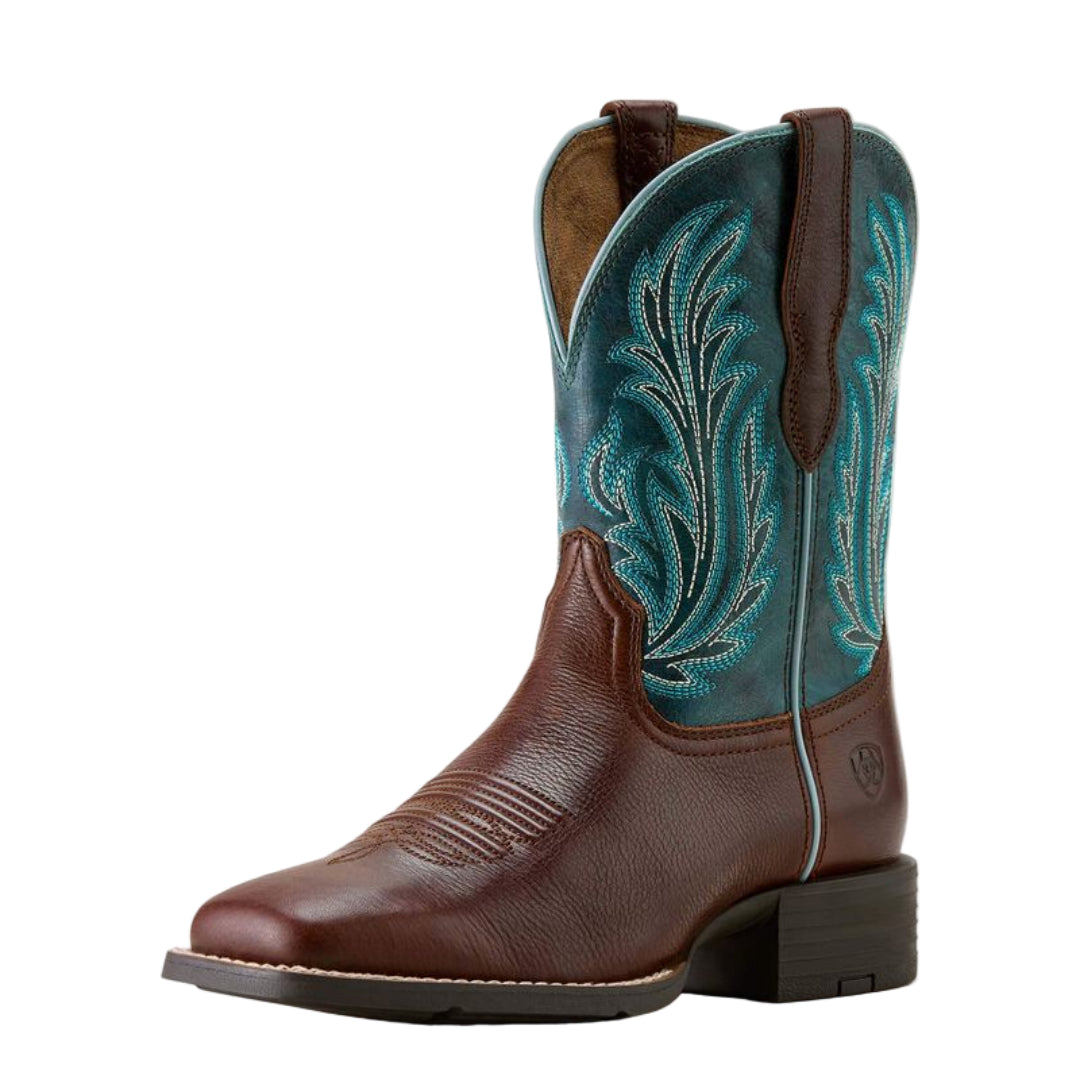 Ariat Women's Round Up Filly Wide Square Toe Western Boot