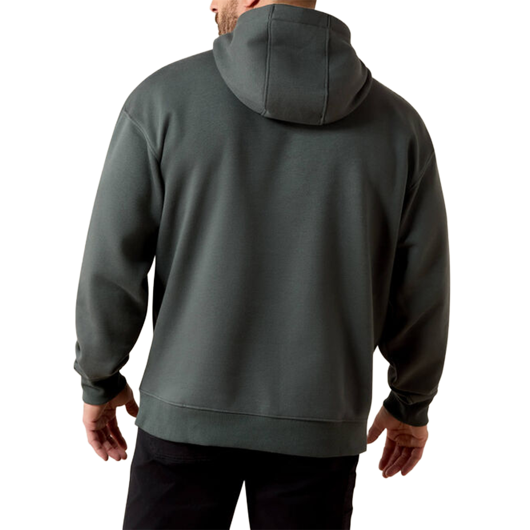 Sweat à capuche graphique Rebar pour homme Ariat