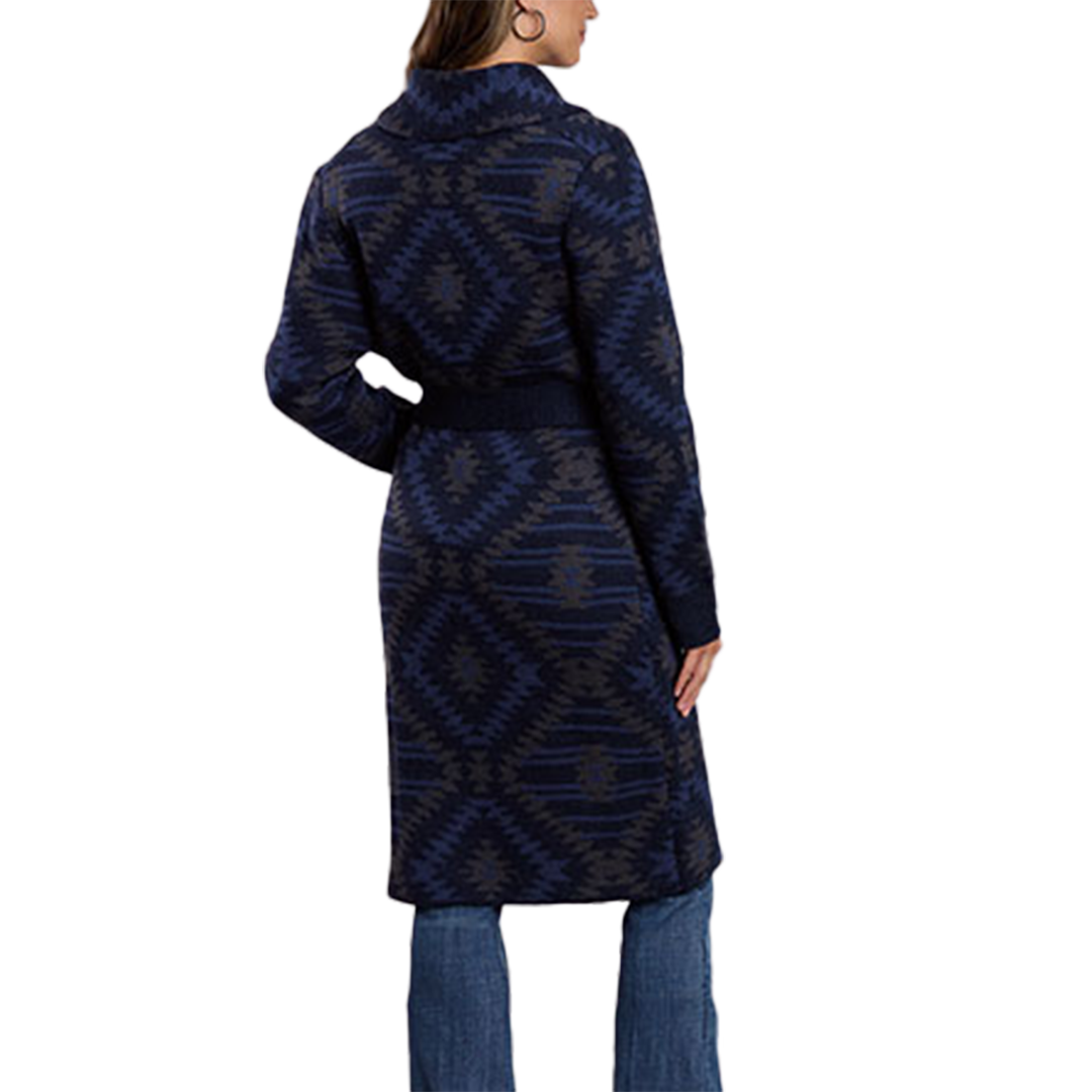 Stetson Women's Long Aztec Knit Duster