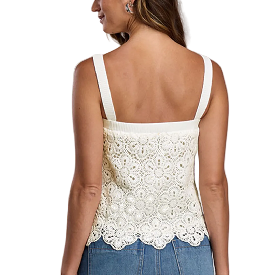 T-shirt sérigraphié scène de coucher de soleil Stetson pour femme