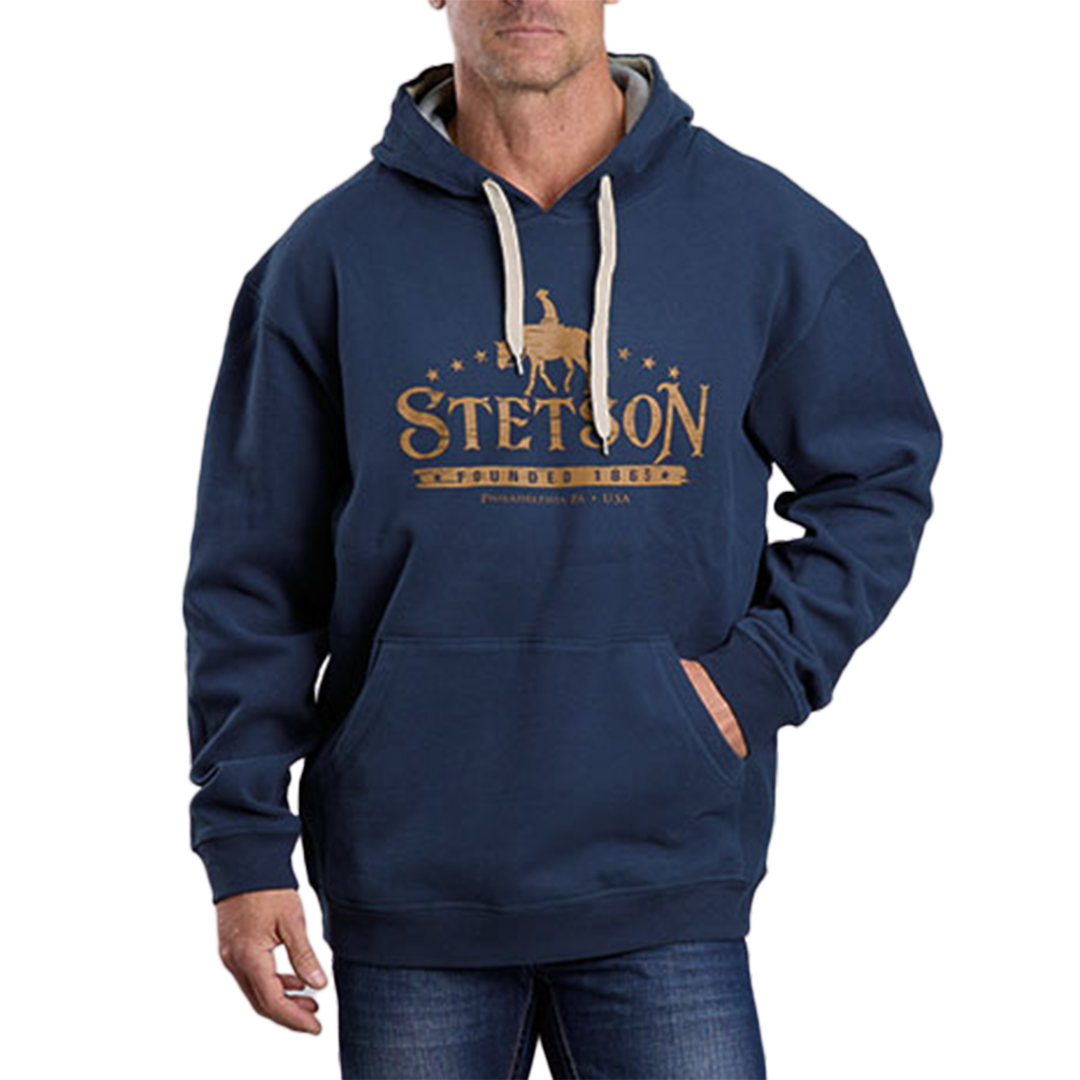Stetson Men's Logo Hoodie