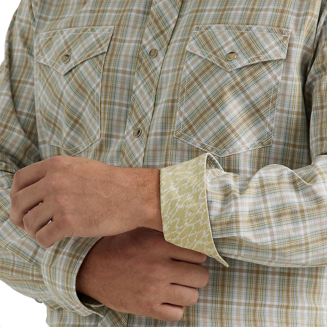 Chemise à manches longues à boutons-pression Wrangler 20X Competition Advanced Comfort