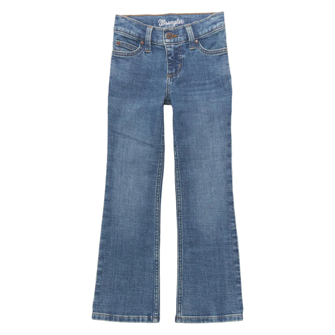 Jean bootcut slim Wendy pour filles Wrangler