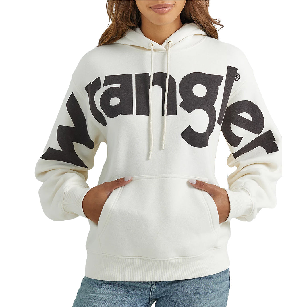 Wrangler Women's Bold Logo Hoodie