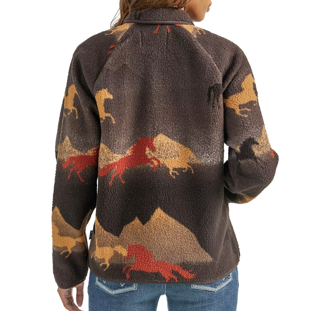 Wrangler Women's Retro Sherpa Shirt Jacket