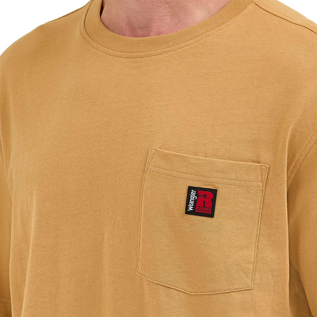 Wrangler RIGGS Workwear Men's Short Sleeve Pocket T-Shirt