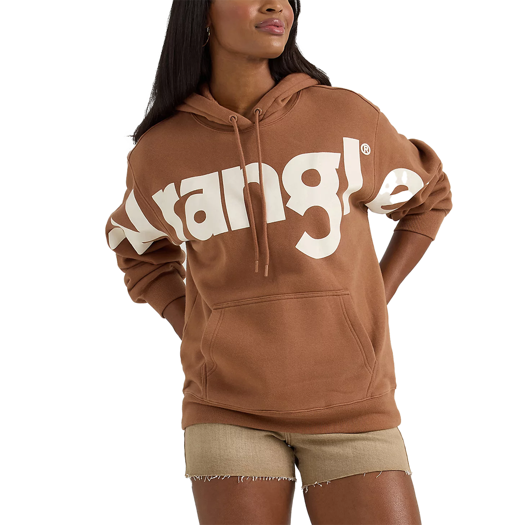 Wrangler Women's Bold Logo Hoodie