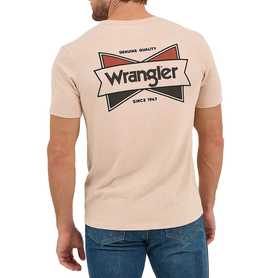 T-shirt homme Wrangler à motif au dos