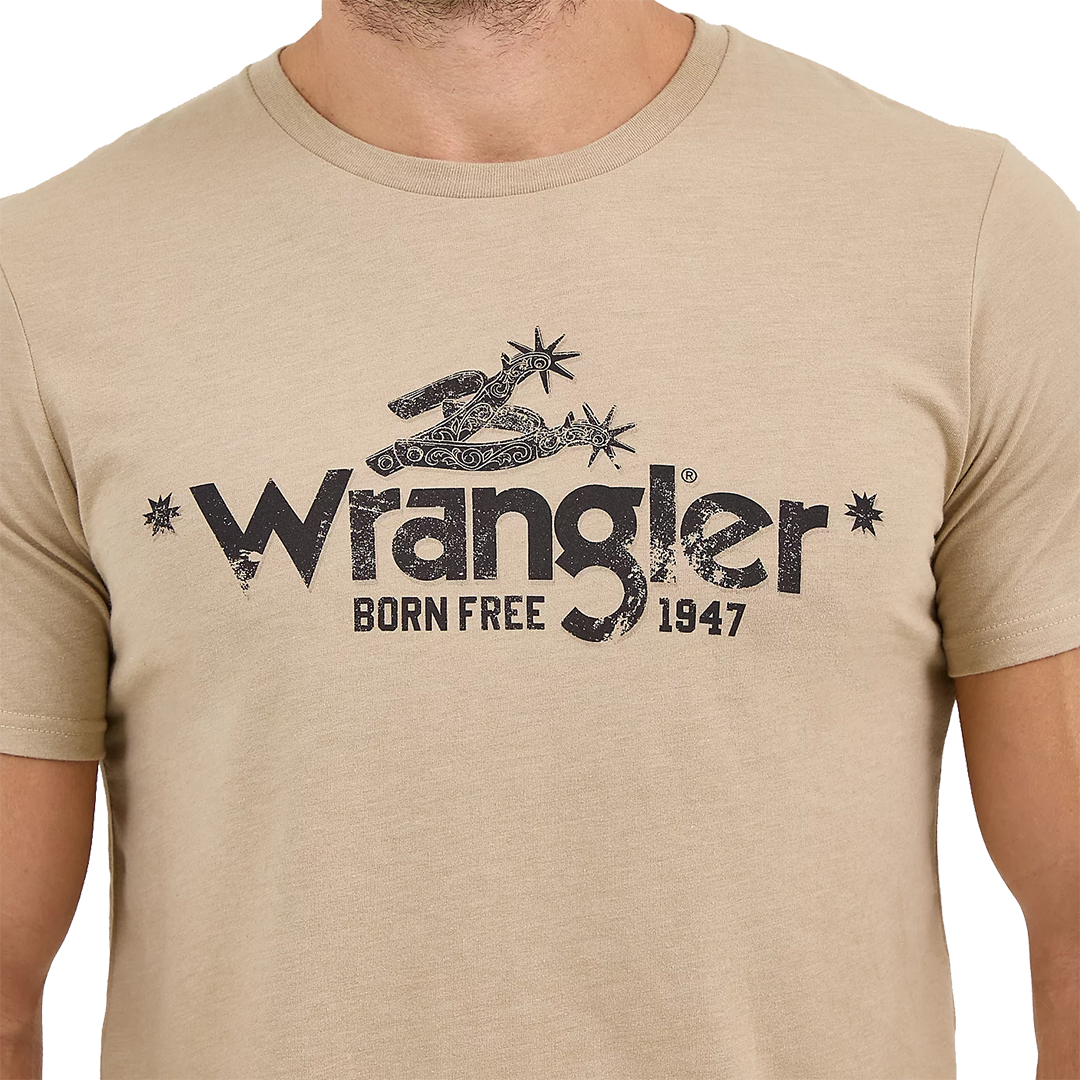 Wrangler Men's Born Free Graphic T-Shirt