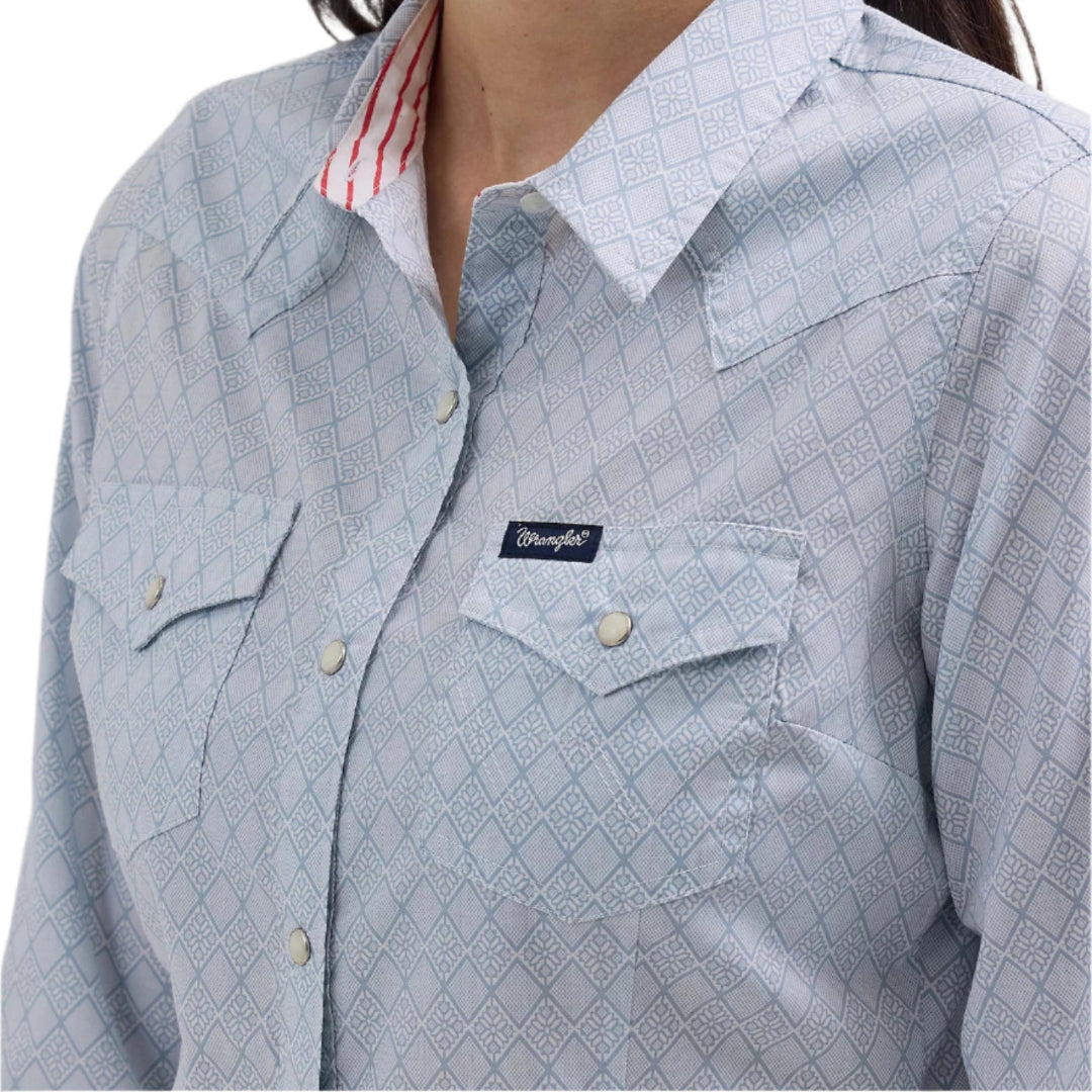 Wrangler Women's All Occasion Western Snap Shirt