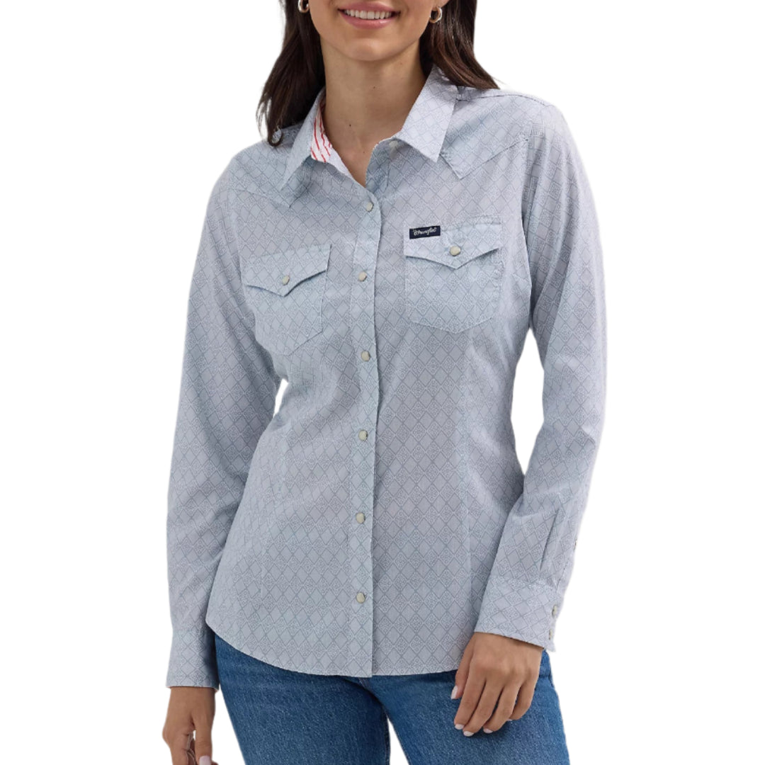 Wrangler Women's All Occasion Western Snap Shirt