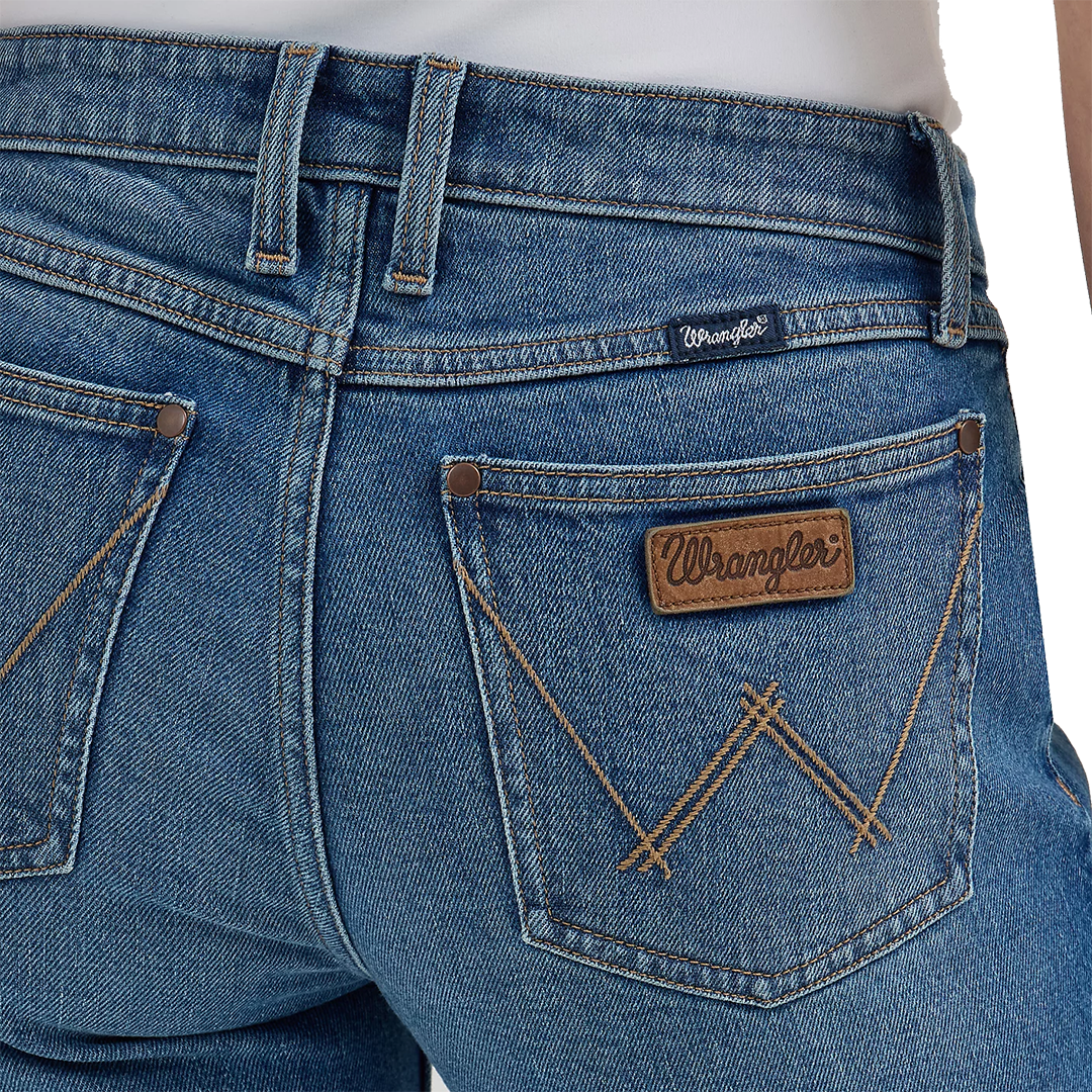 Wrangler Women's Retro Mae Wide Leg Trouser Jeans