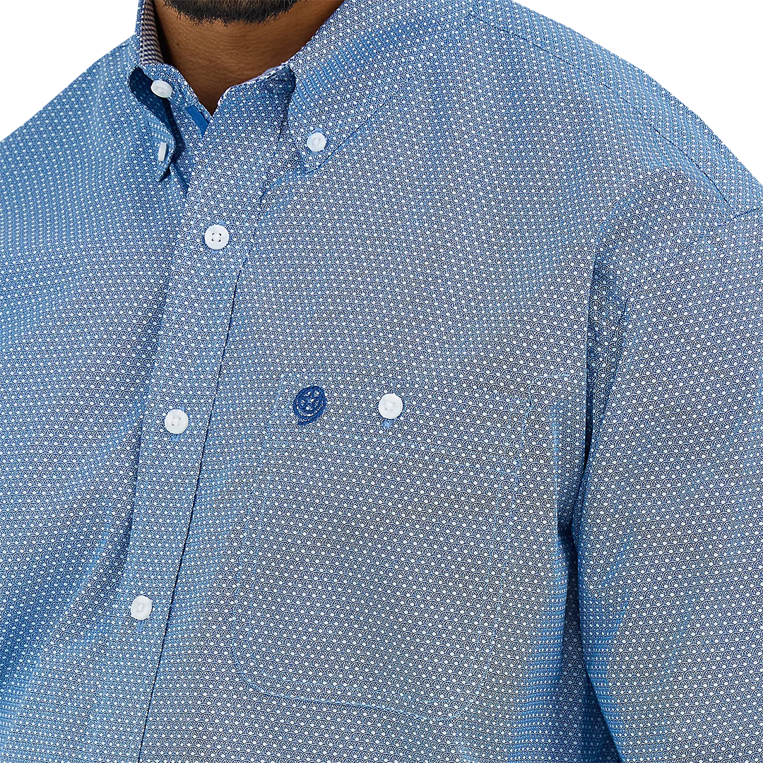 Chemise à manches longues boutonnée Wrangler George Strait pour homme