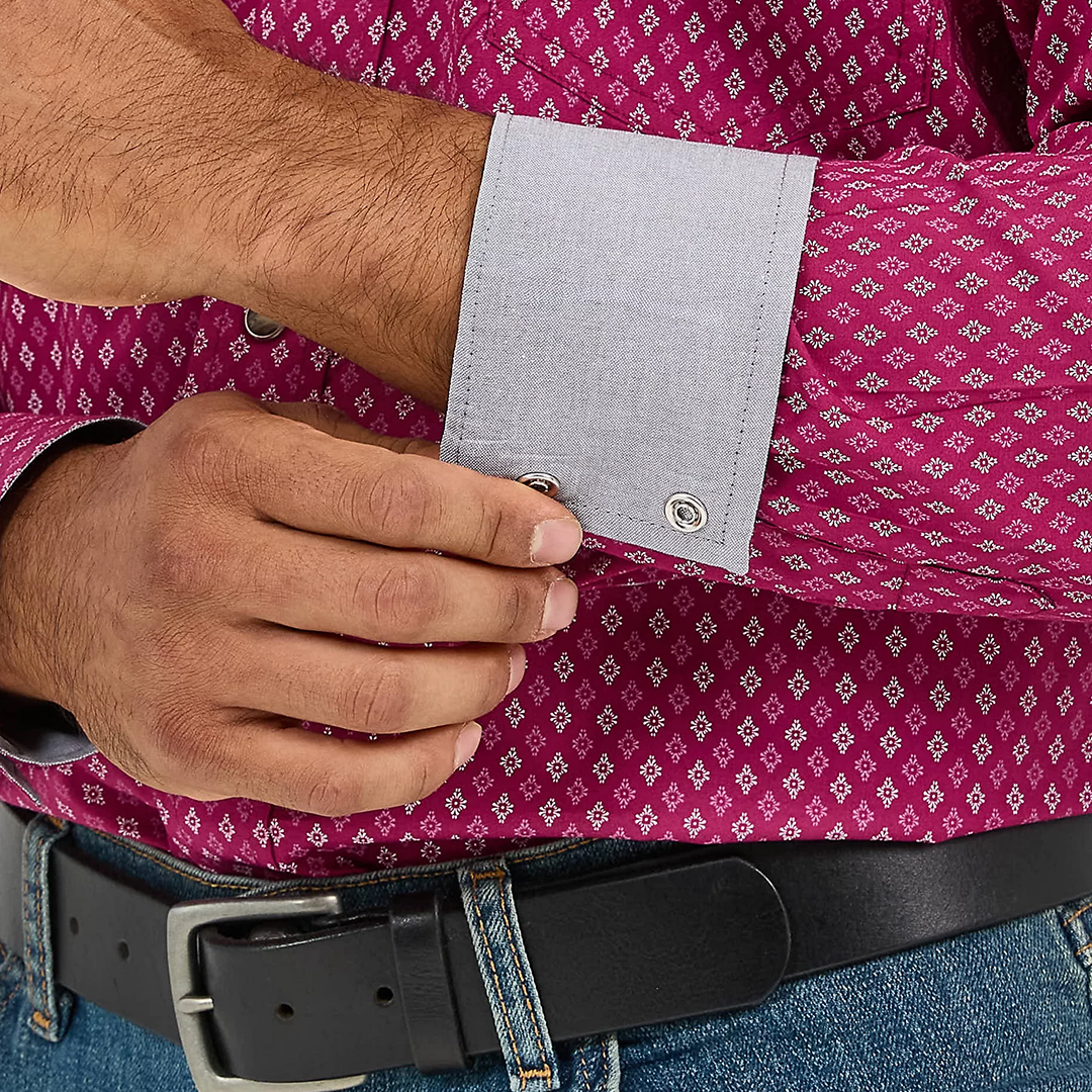 Wrangler Men's 20X Competition Advanced Comfort Long Sleeve Snap Shirt