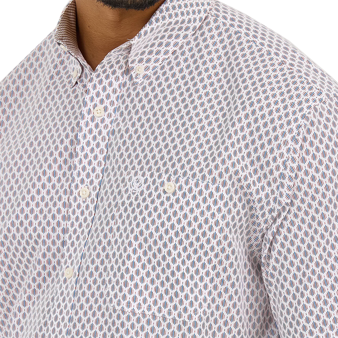 Wrangler Men's George Strait Short Sleeve Button Down Shirt