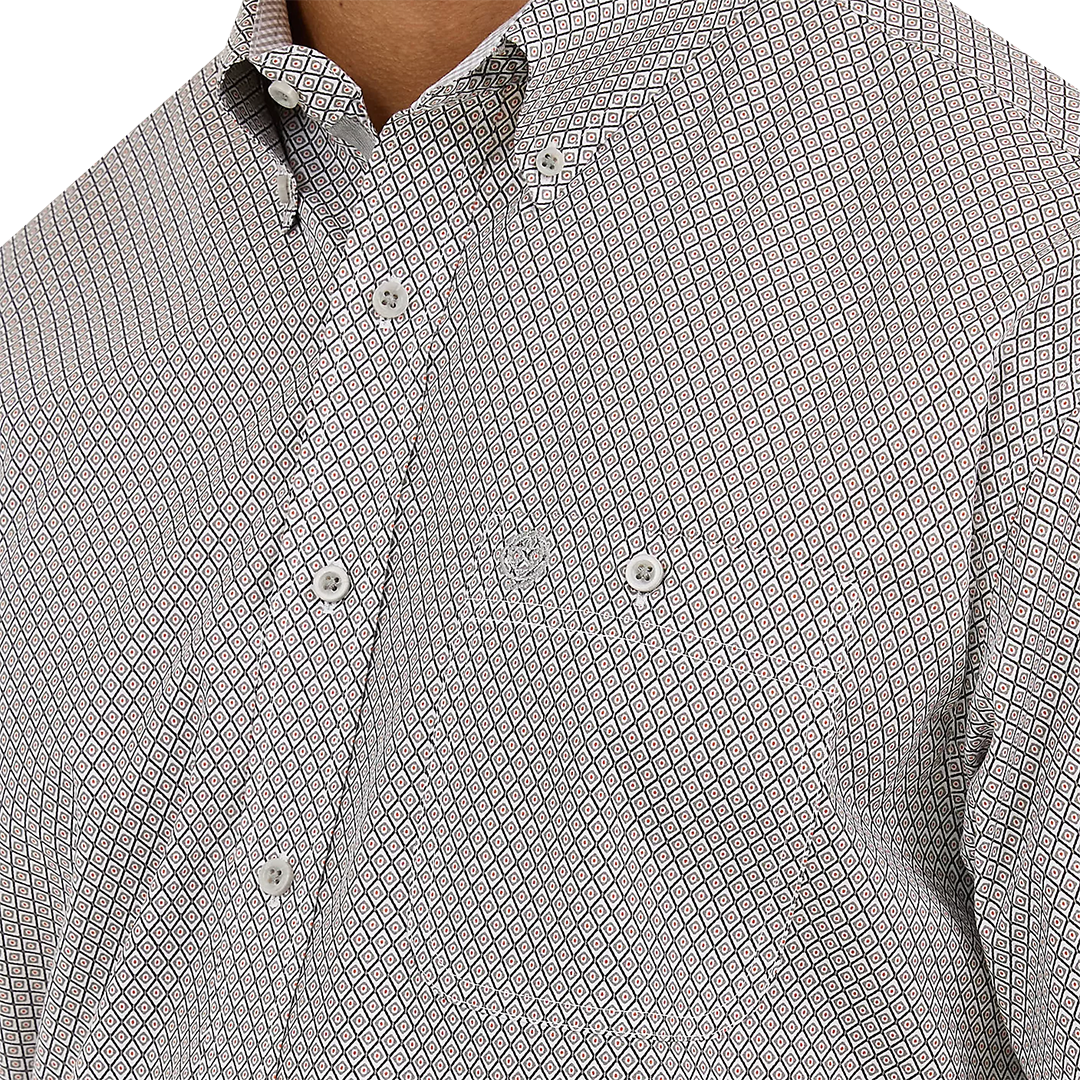 Chemise boutonnée à manches courtes George Strait Wrangler pour homme