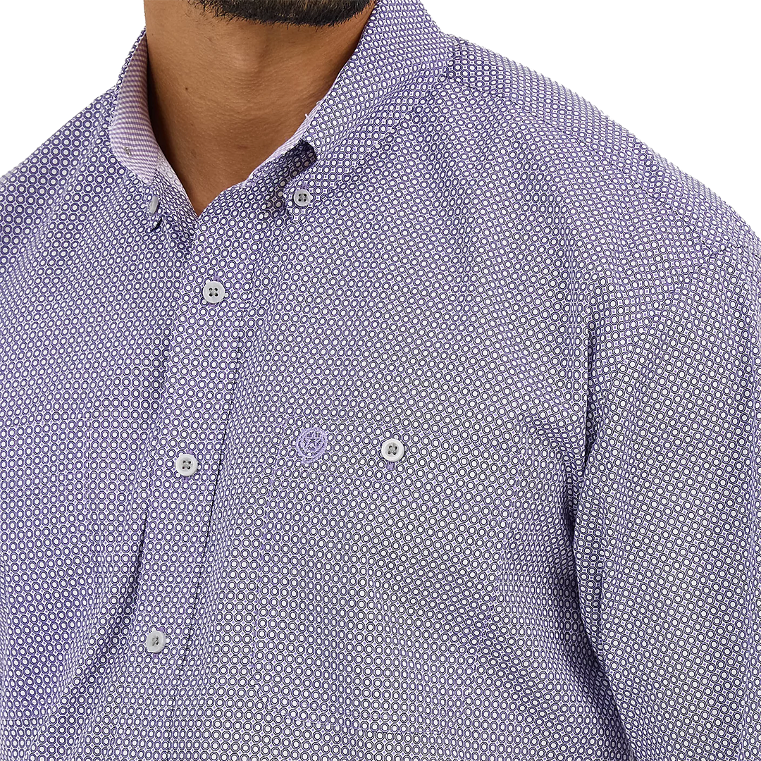 Wrangler Men's George Strait Short Sleeve Button Down Shirt