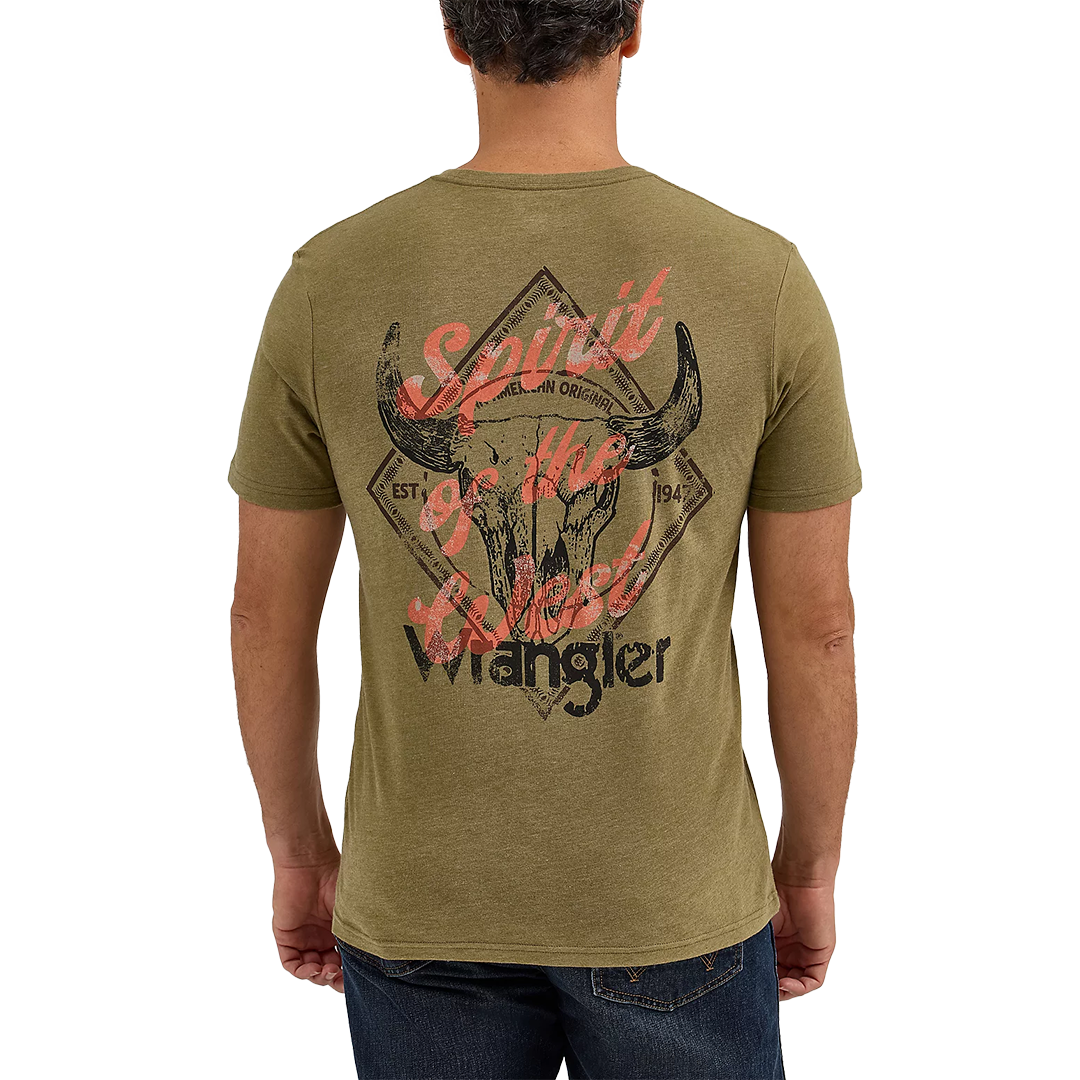 Wrangler Men's Back Graphic T-Shirt