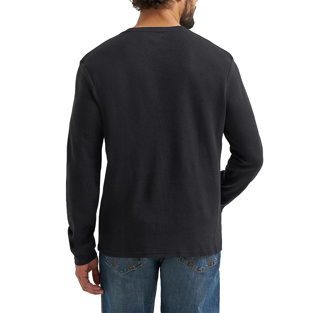 Wrangler Men's Graphic Thermal Long Sleeve T-shirt