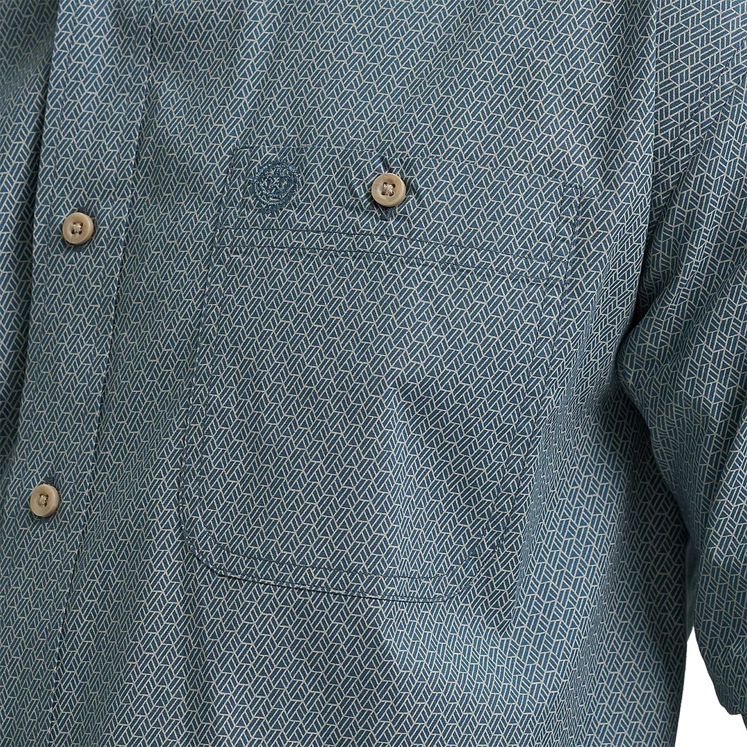 Chemise à manches longues boutonnée Wrangler George Strait pour homme
