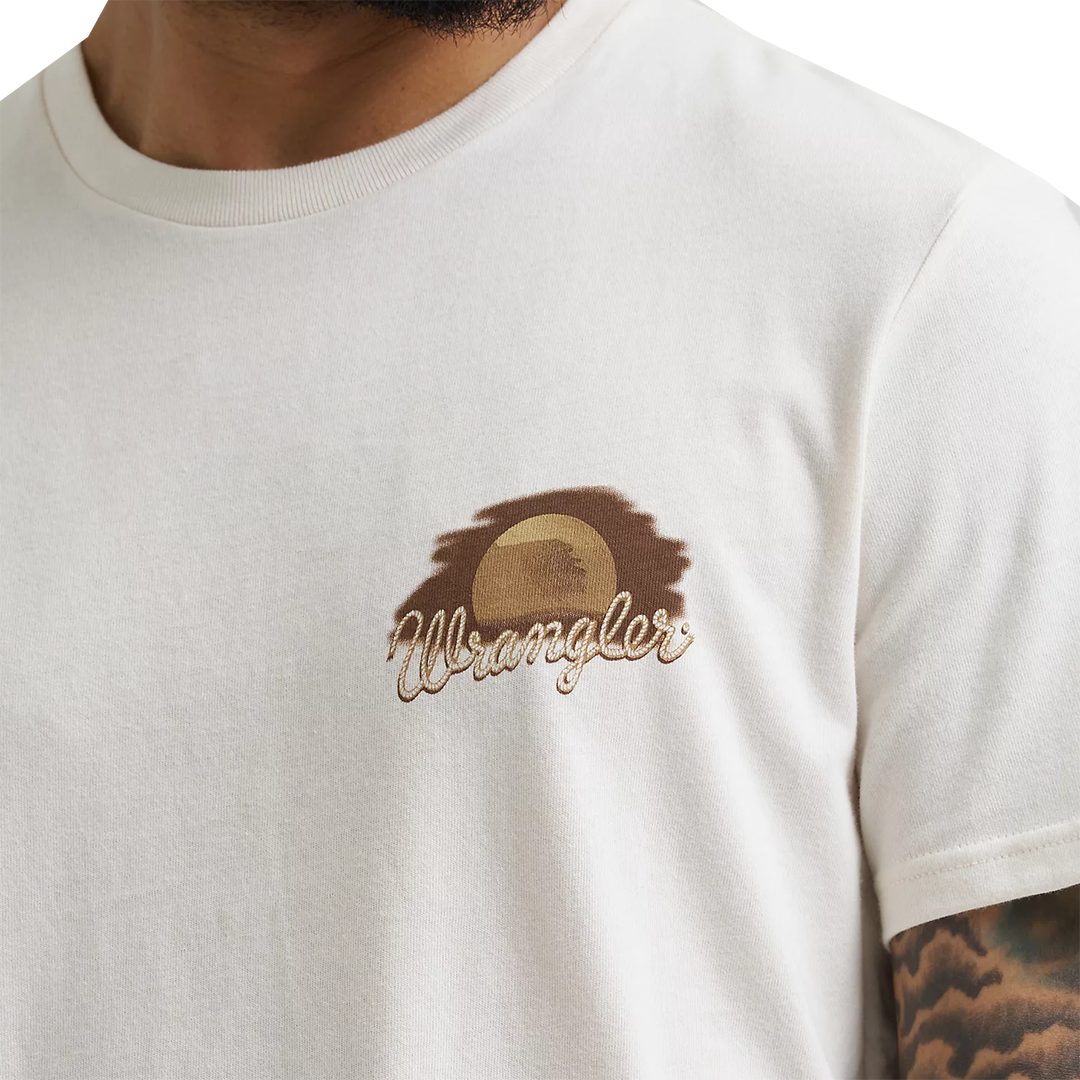Wrangler Men's Cowboy Back Graphic T-Shirt