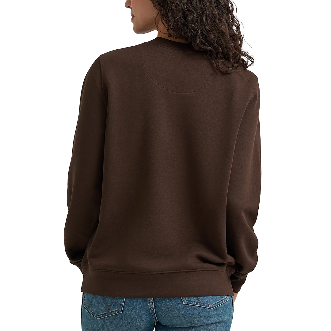 Wrangler Women's Graphic Crew Sweatshirt
