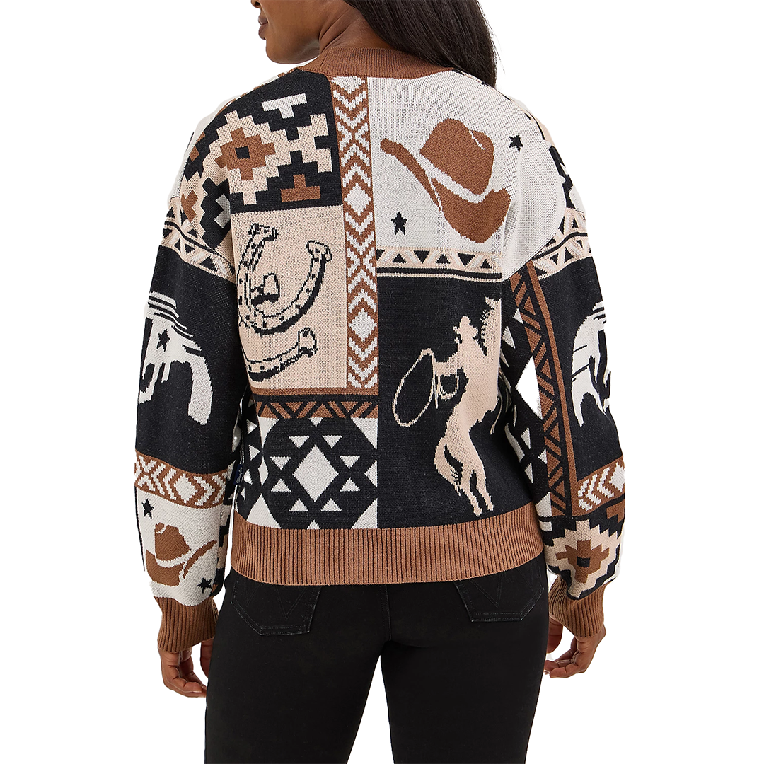 Gilet crop western Wrangler pour femme