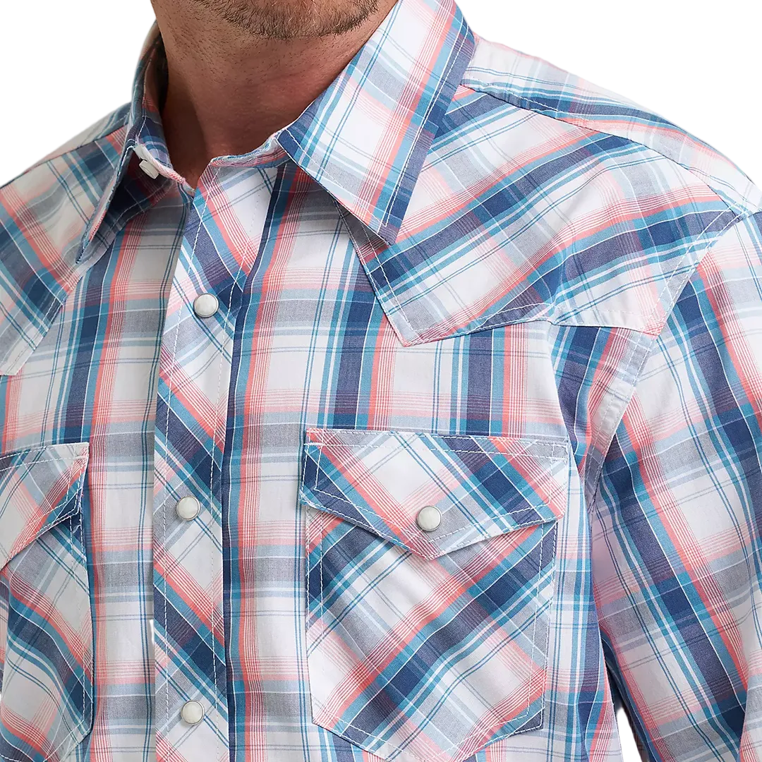 Wrangler Men's 20X Competition Advanced Comfort Short Sleeve Snap Shirt