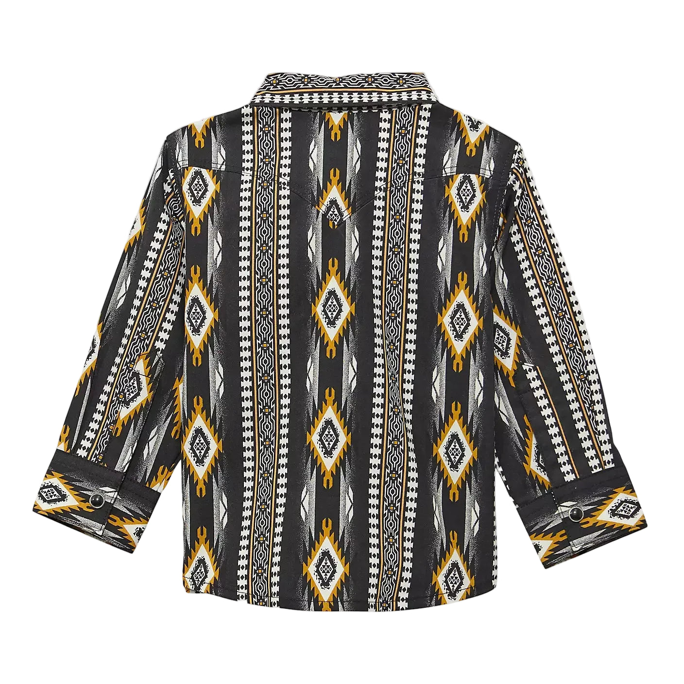Chemise à manches longues avec boutons-pression Checotah Aztec pour tout-petits garçons Wrangler