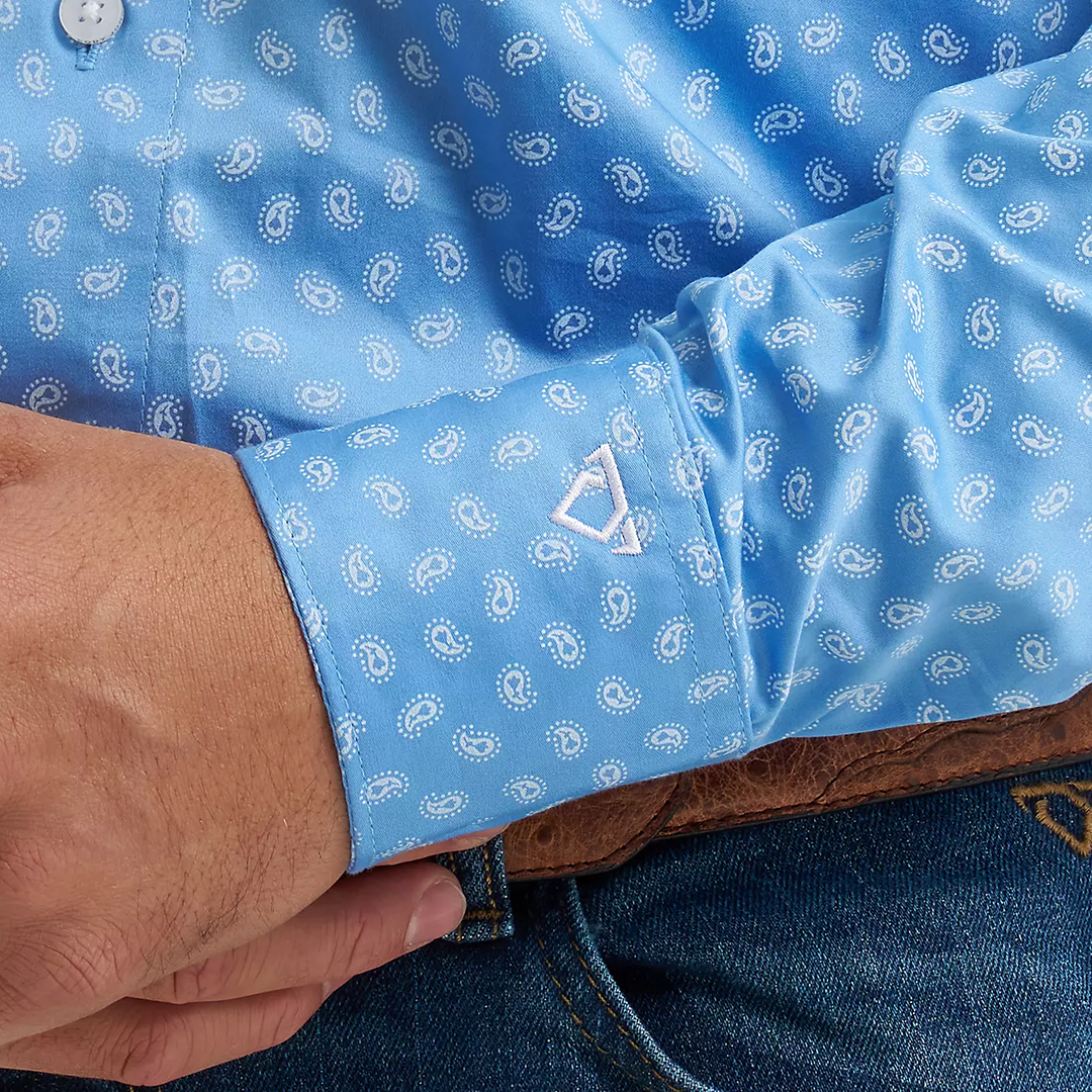 Chemise boutonnée à manches longues Cody Johnson pour homme Wrangler