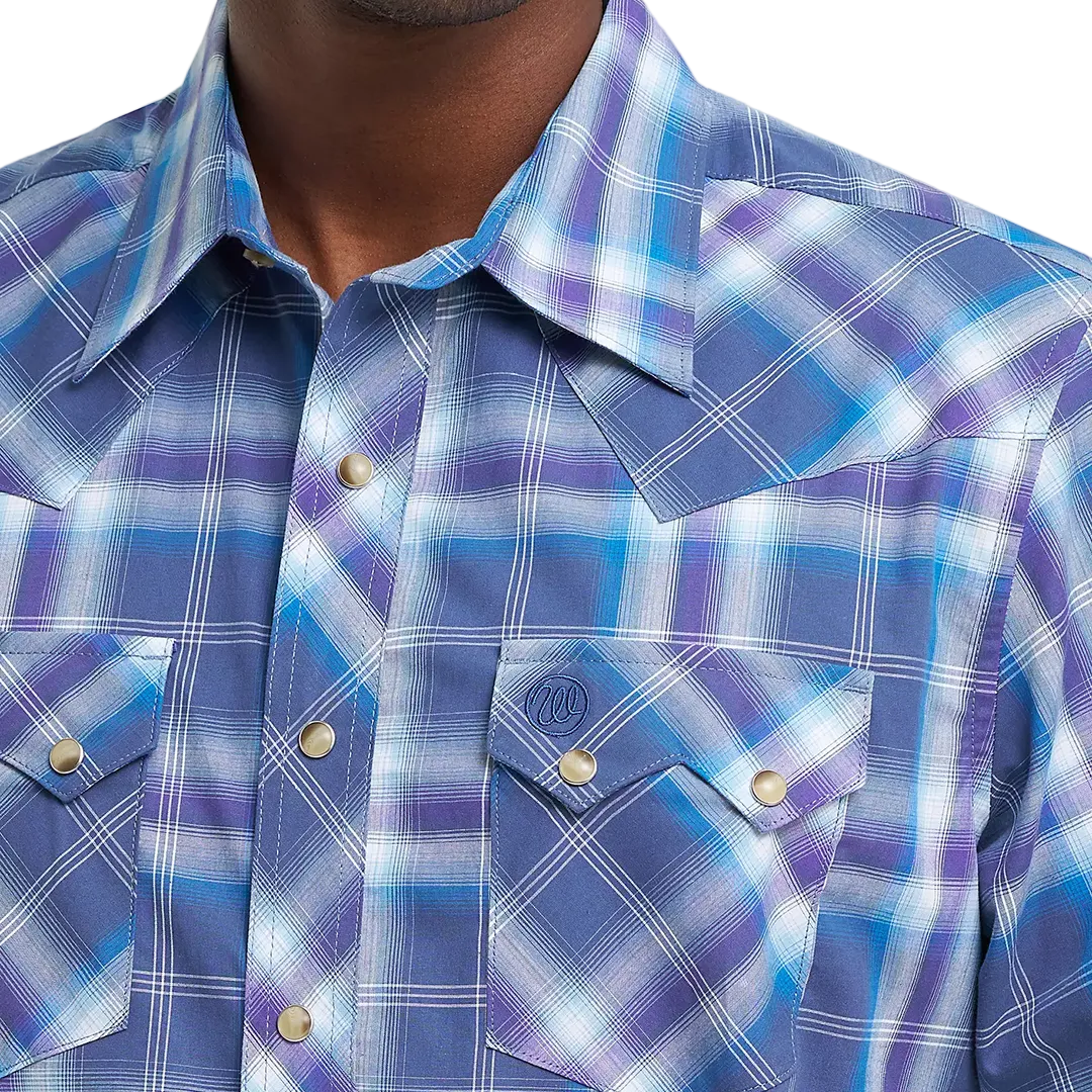 Wrangler Men's Retro Short Sleeve Snap Shirt