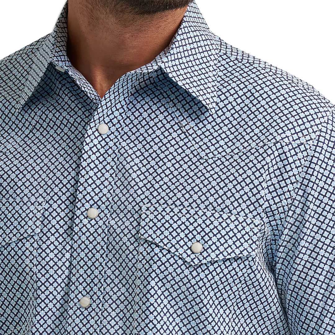 Wrangler Men's 20X Competition Advanced Comfort Short Sleeve Snap Shirt