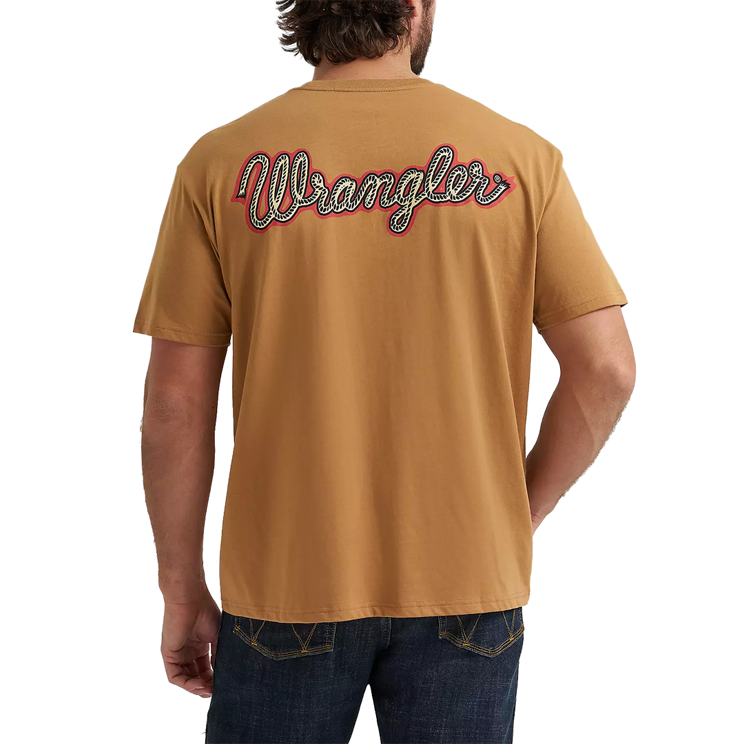 T-shirt graphique Wrangler Silent Rider pour homme