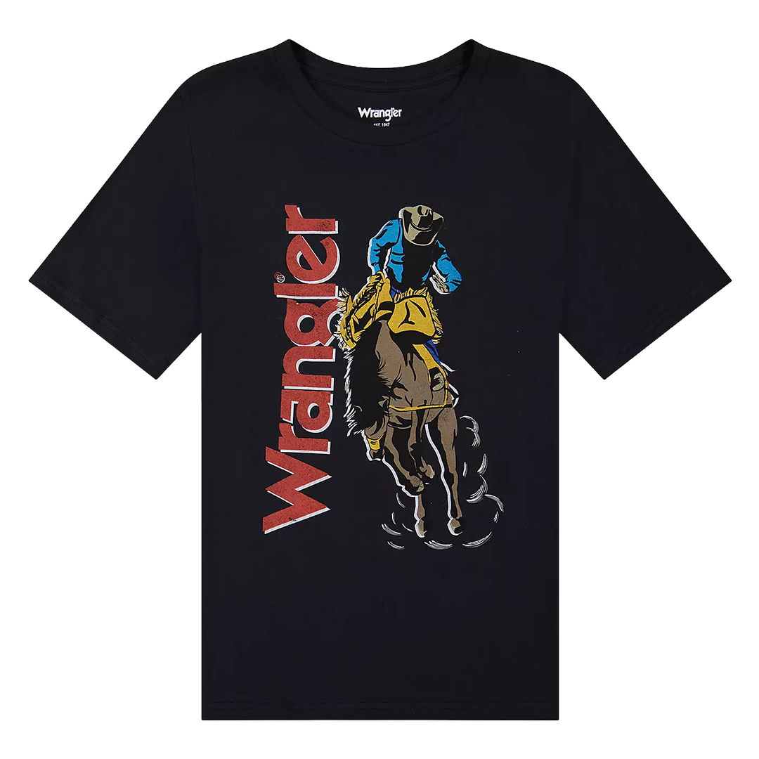 T-shirt à logo Wrangler pour garçon